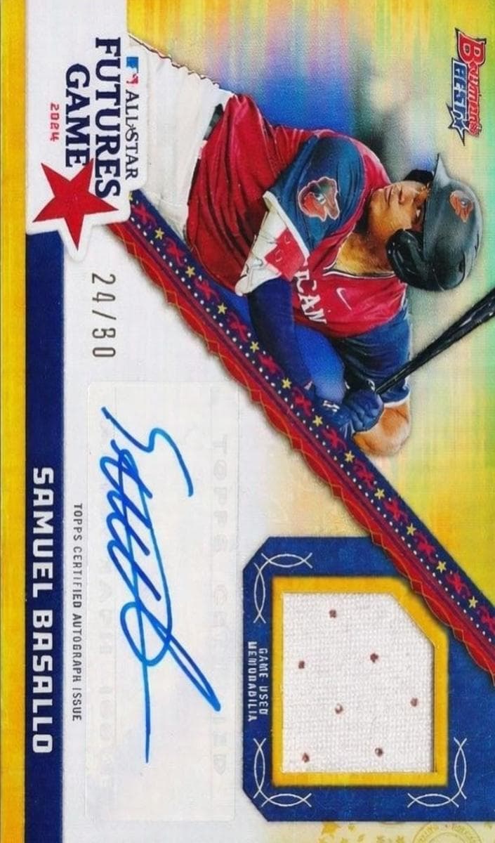 Samuel Basallo 2024 bowman Bowman's Best