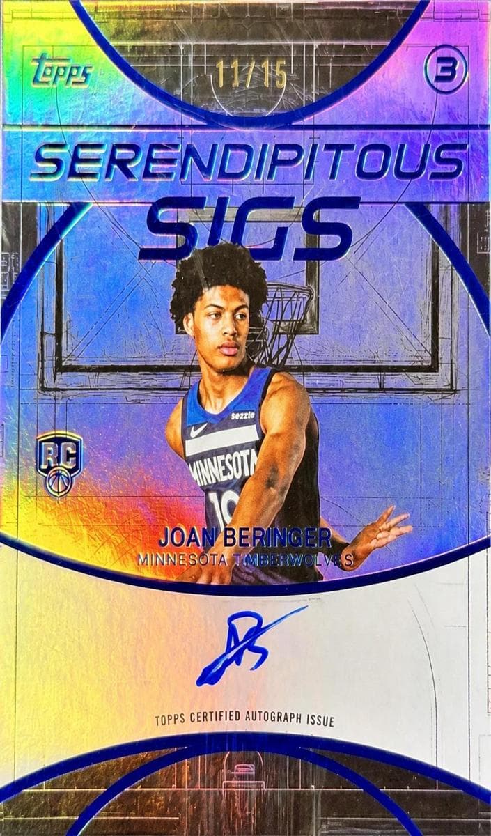 Joan Beringer 2025 topps Topps 3