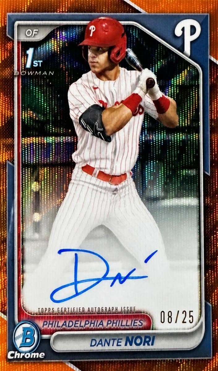 Dante Nori 2024 bowman Bowman Draft Chrome