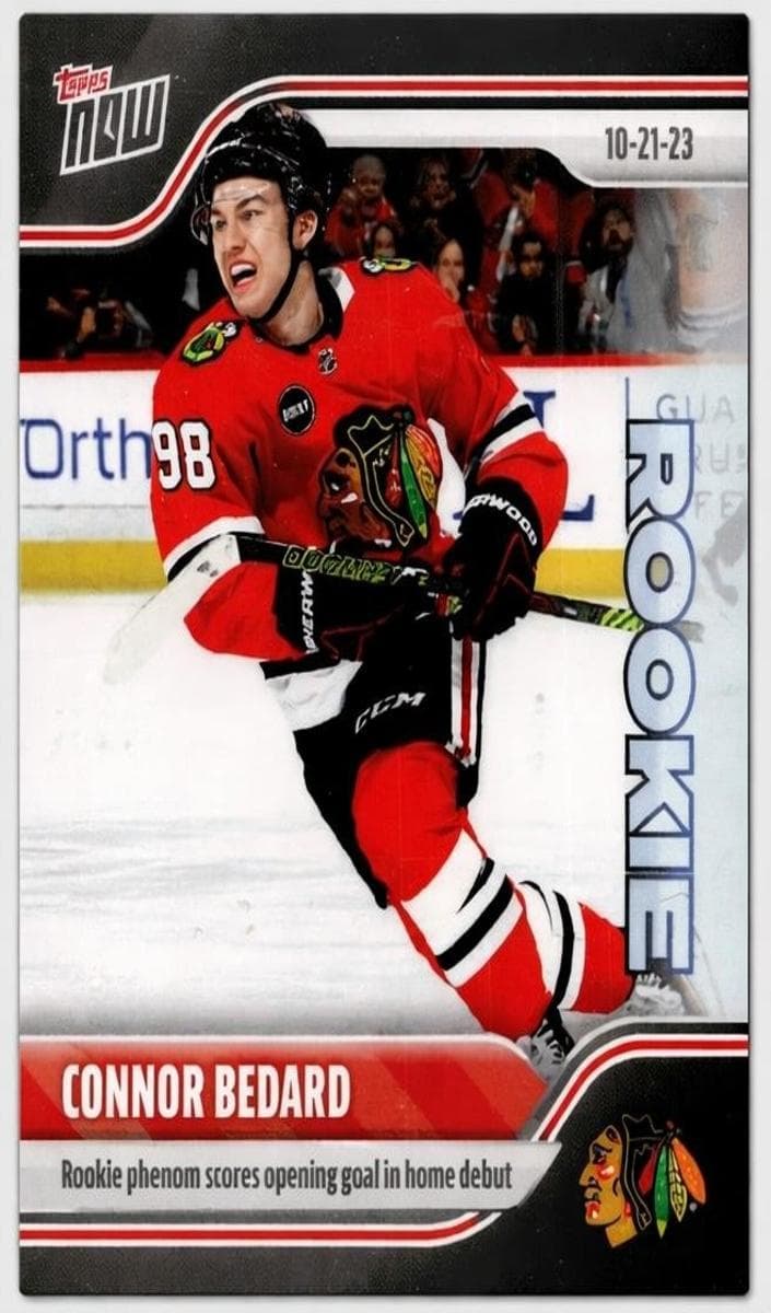 Connor Bedard 2023 topps