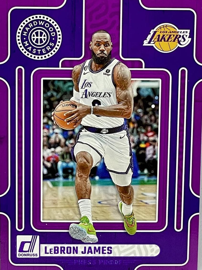 LeBron James 2023 panini Donruss