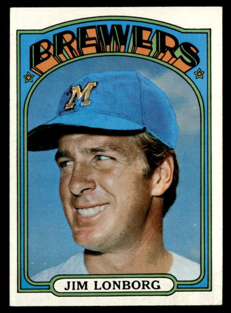 Jim Lonborg 1972 topps Topps