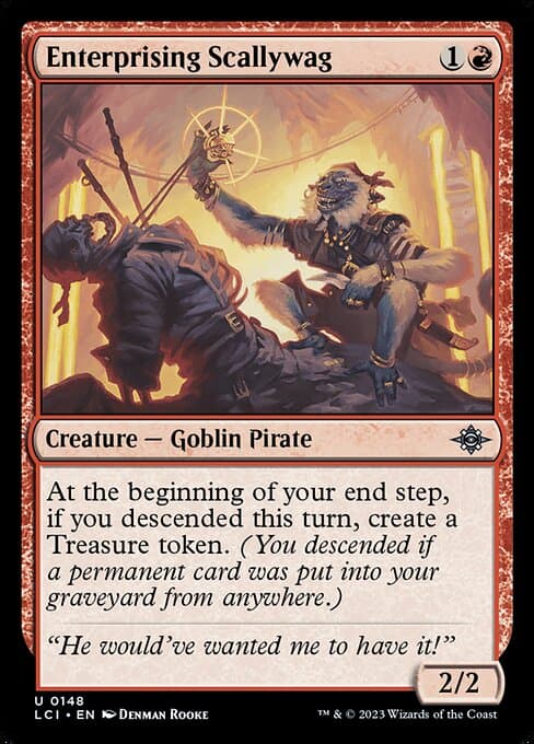 Enterprising Scallywag 2023 Magic: The Gathering Lost Caverns of Ixalan