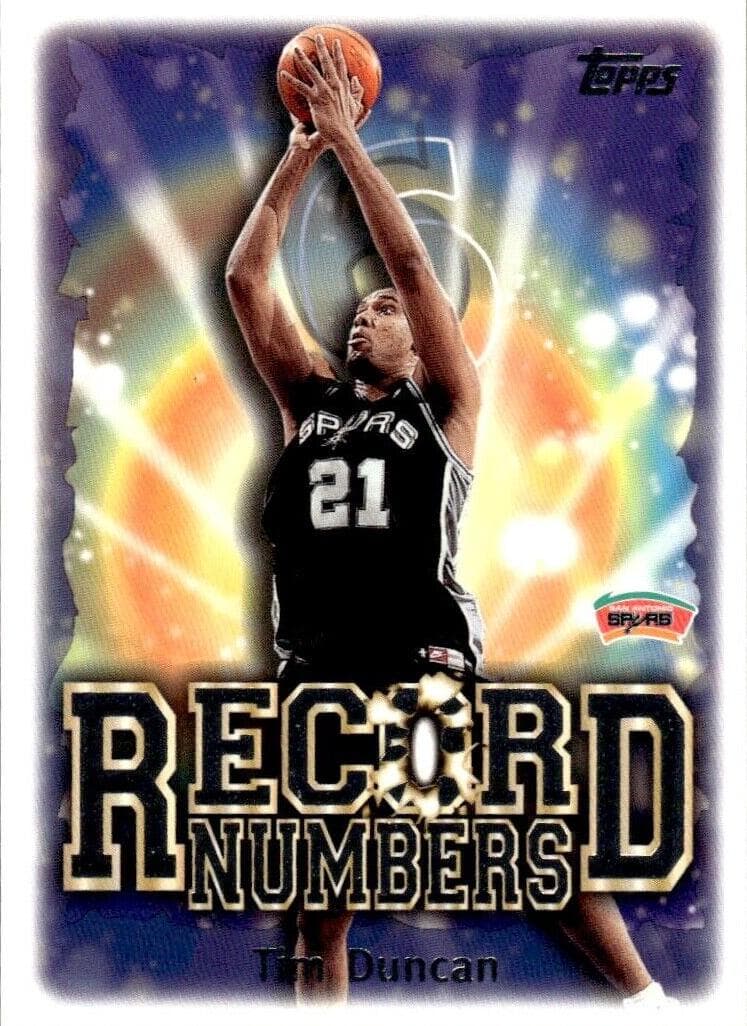 Tim Duncan 1999 topps Topps