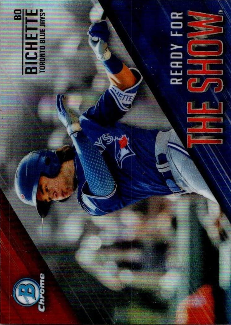 Bo Bichette 2019 bowman Chrome Ready For The Show