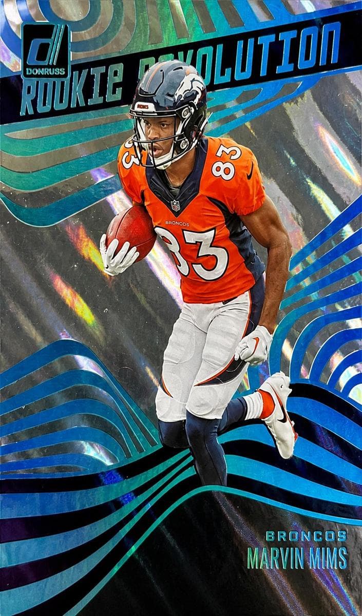 Marvin Mims 2023 panini Panini Donruss
