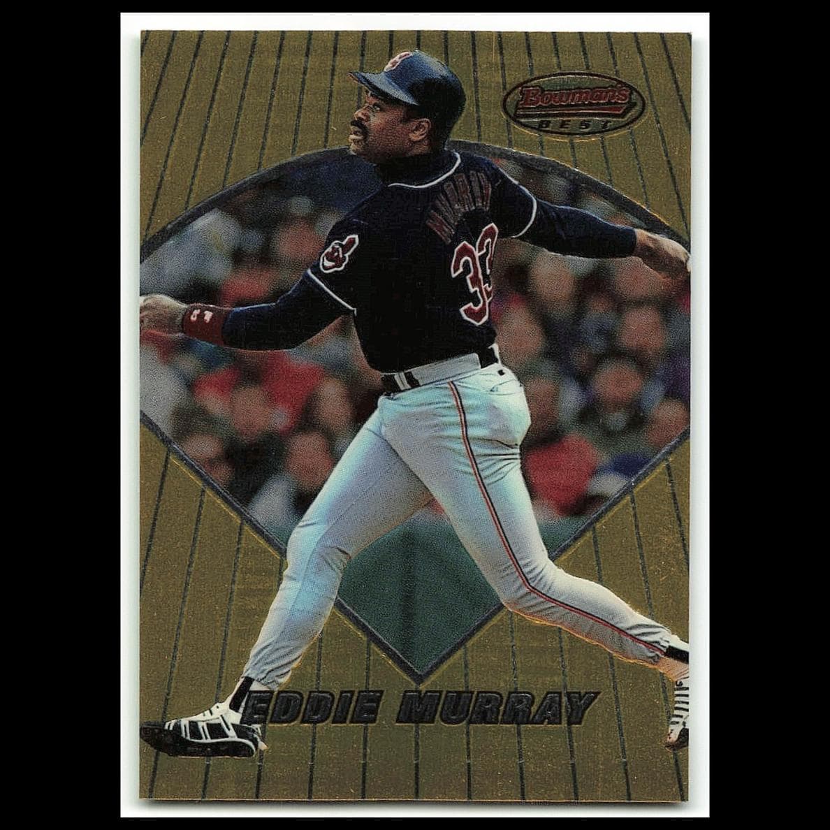 Eddie Murray 1996 bowman Bowman's Best