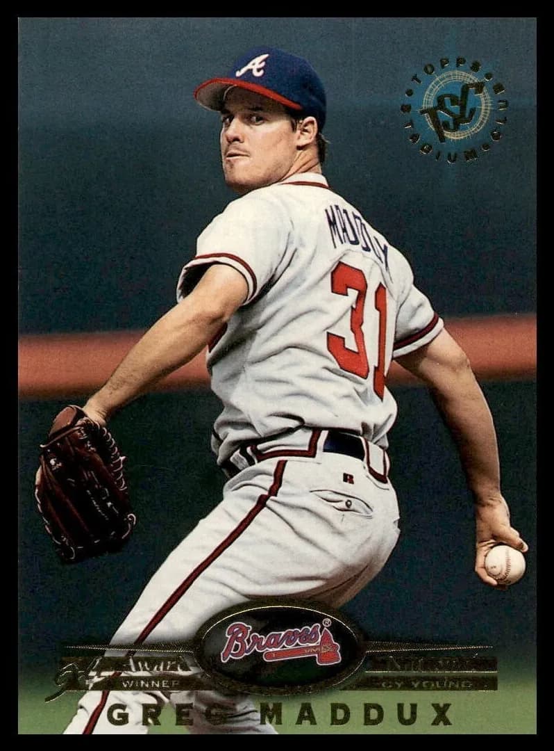 Greg Maddux 1995 unknown Stadium Club