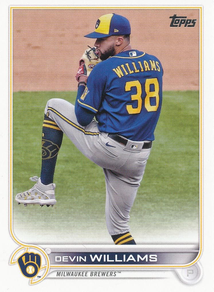 Devin Williams 2022 topps