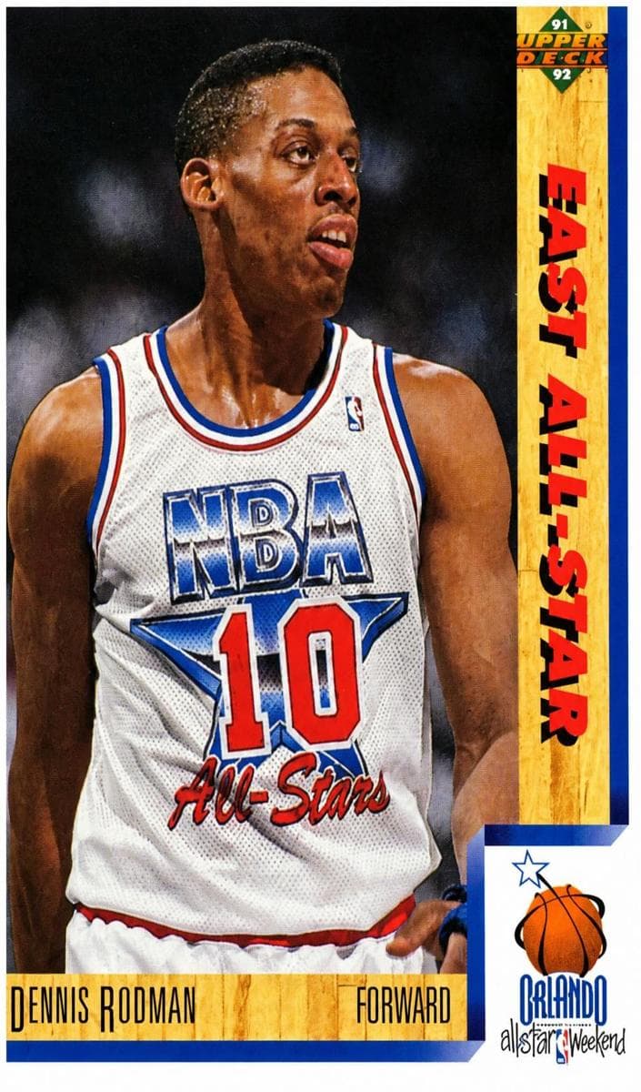 Dennis Rodman 1991 upper-deck Upper Deck