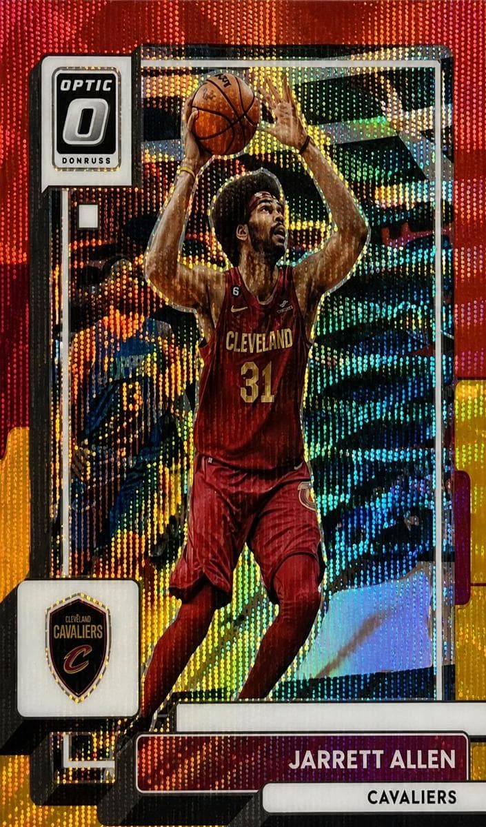 Jarrett Allen 2022 panini Donruss Optic