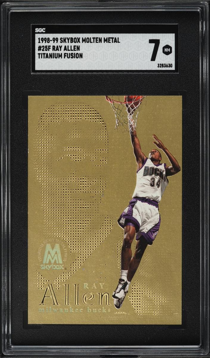 Ray Allen 1998 skybox Molten Metal