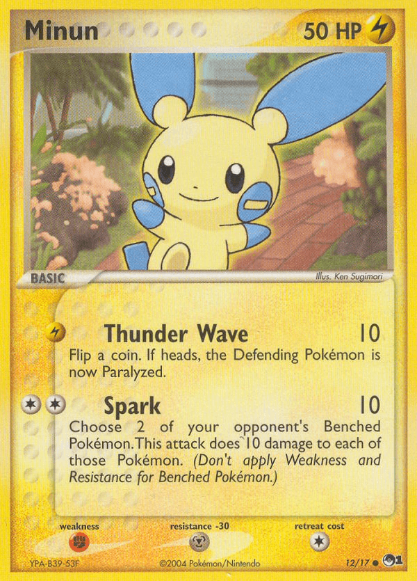 Minun 2004 Pokemon
