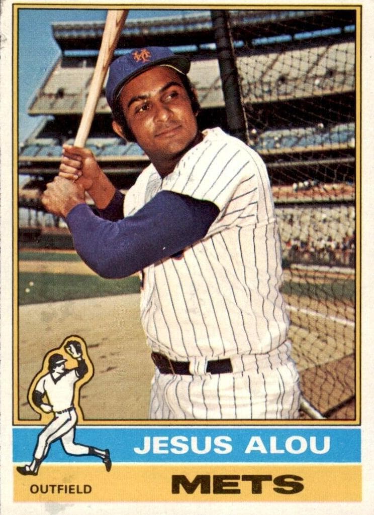 Jesus Alou 1976 topps Topps