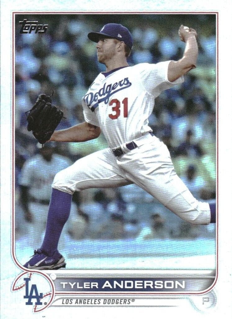 Tyler Anderson 2022 topps Topps Update