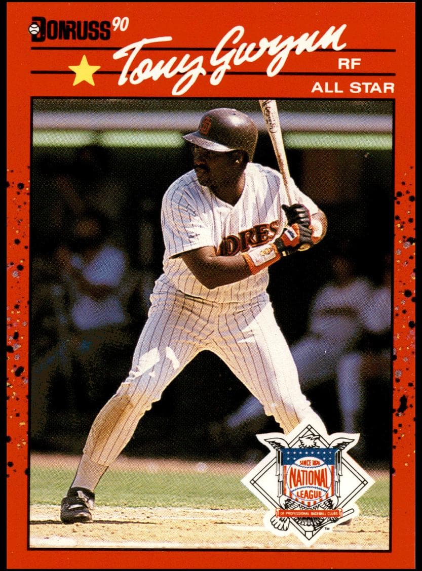Tony Gwynn 1990 panini Donruss