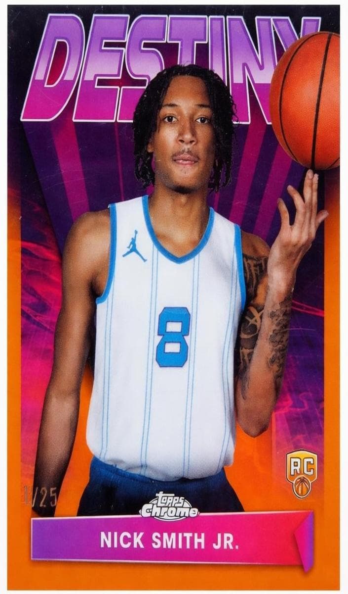 Nick Smith Jr. 2023 topps Topps Chrome
