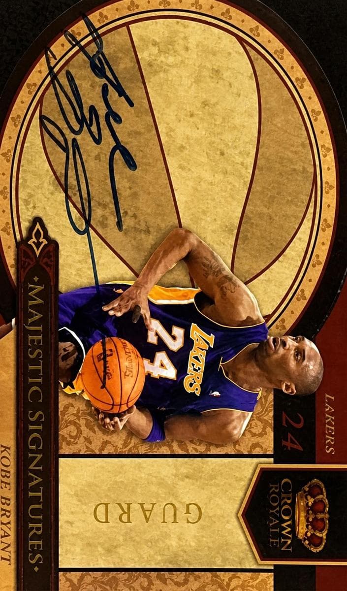 Kobe Bryant 2009 panini