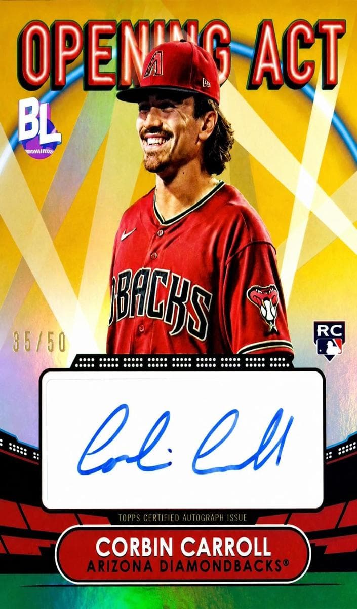 Corbin Carroll 2023 topps Topps Big League