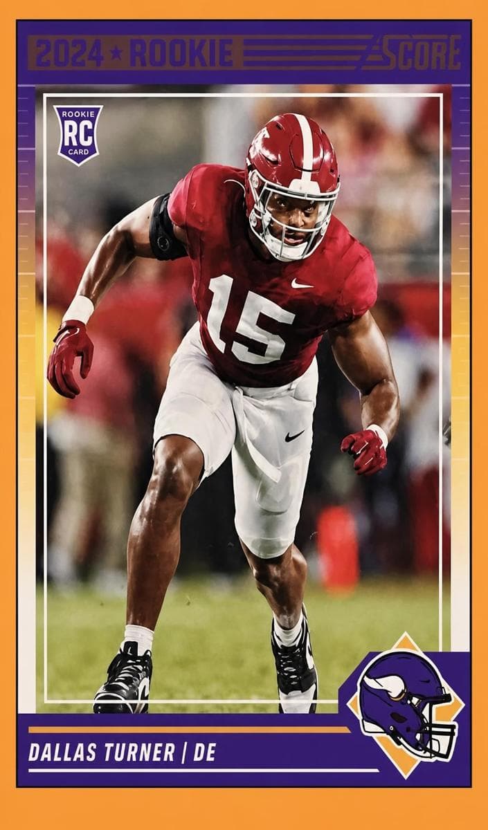 Dallas Turner 2024 panini