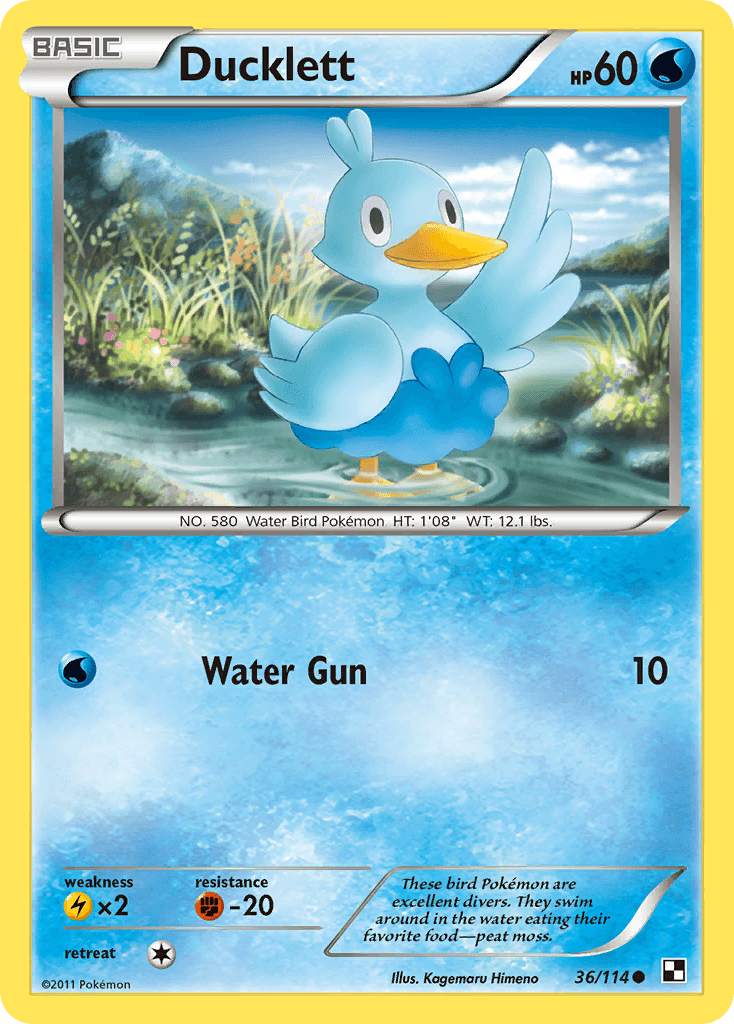 Ducklett 2011 Pokemon