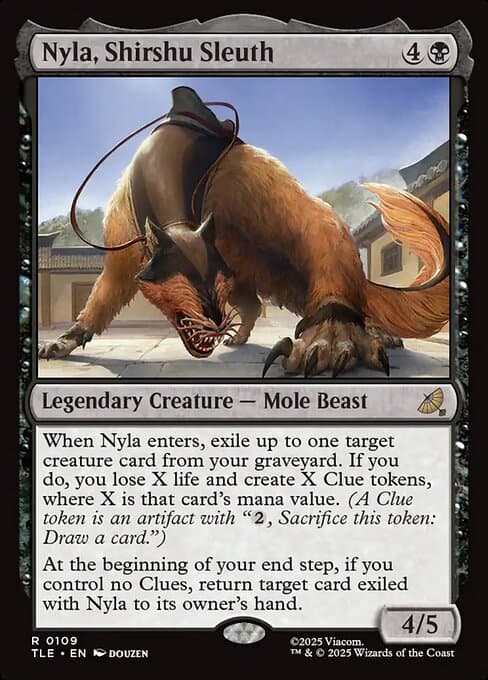 Nyla, Shirshu Sleuth 2025 Magic: The Gathering