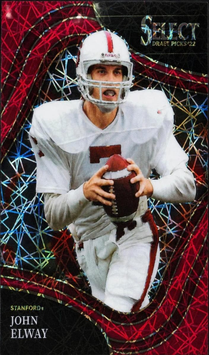 John Elway 2022 panini Panini Select Draft Picks