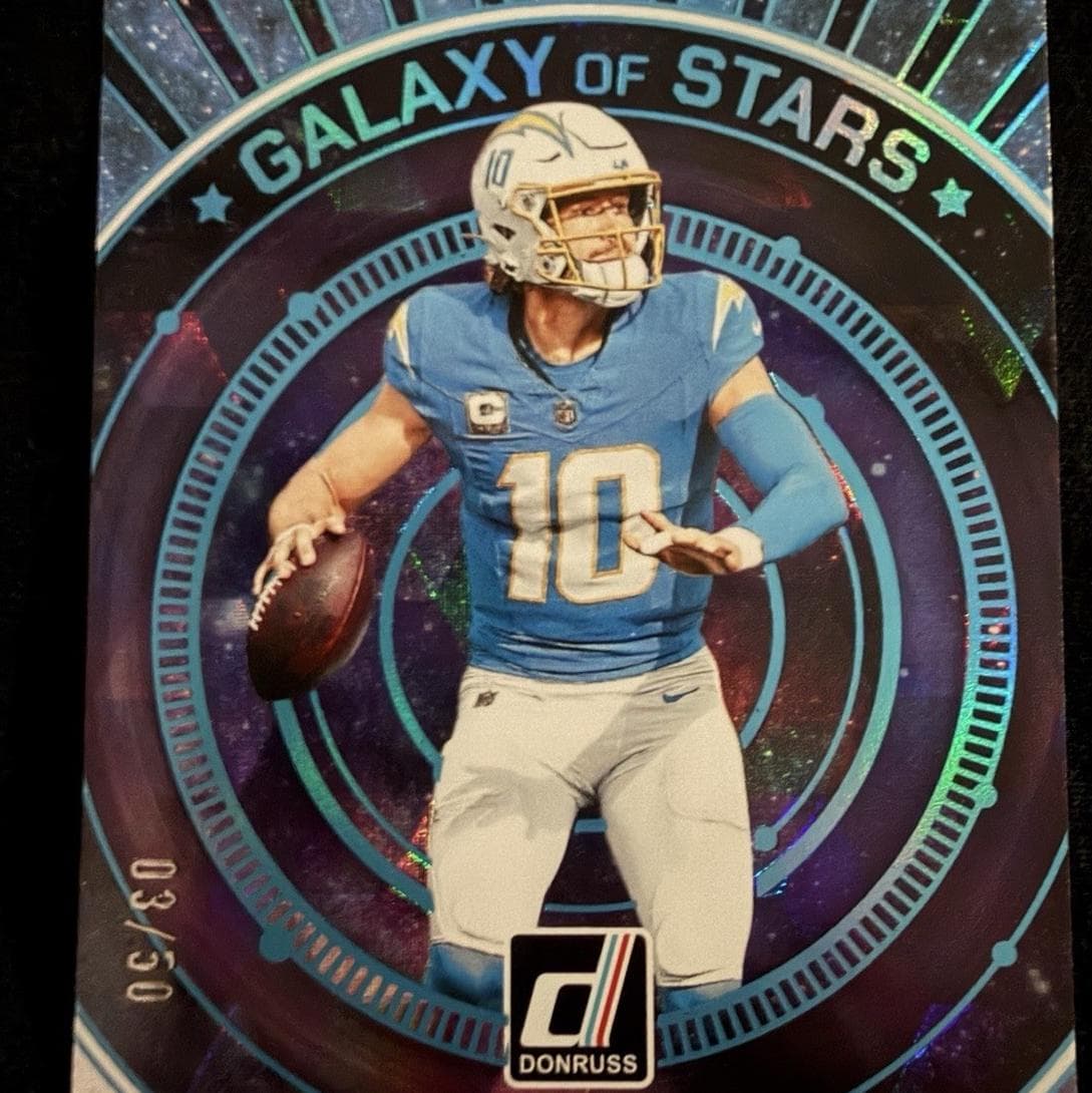 Justin Herbert 2024 panini Panini Donruss