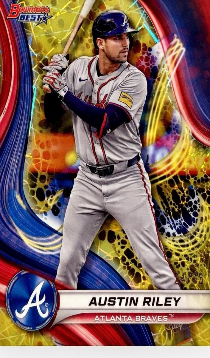 Austin Riley 2024 bowman Bowman's Best