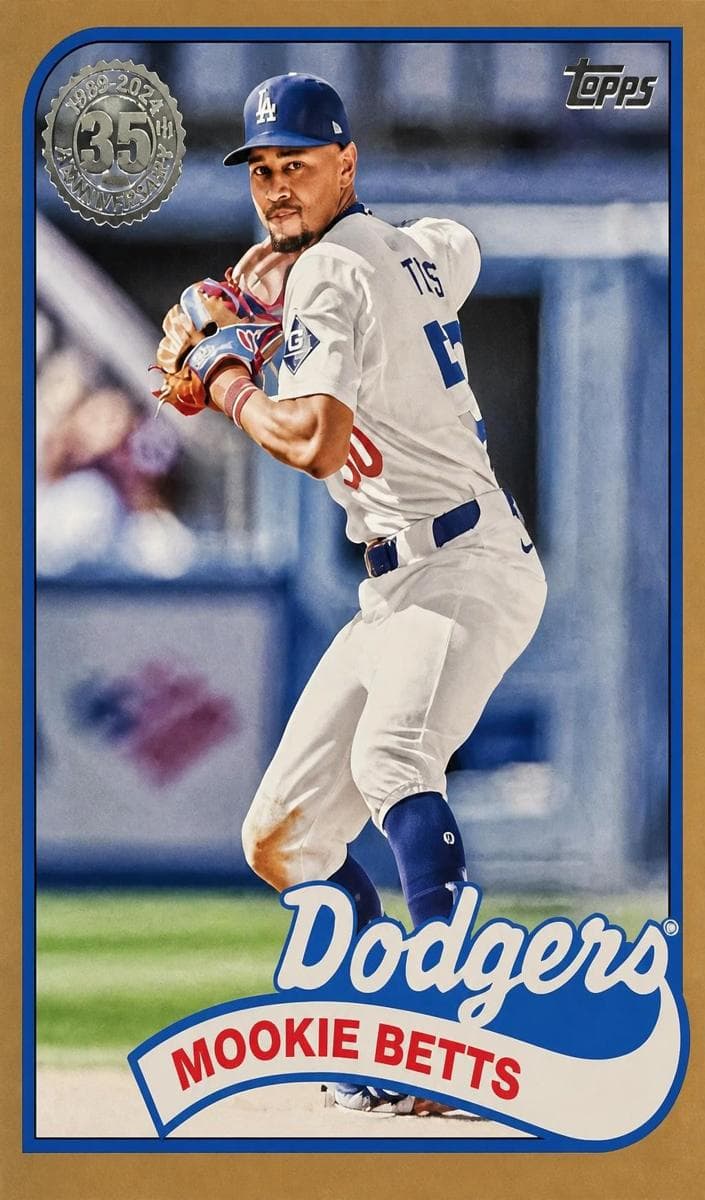 Mookie Betts 2024 topps Topps Update