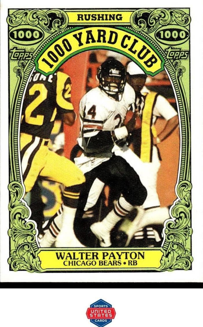 Walter Payton 1986 topps Topps