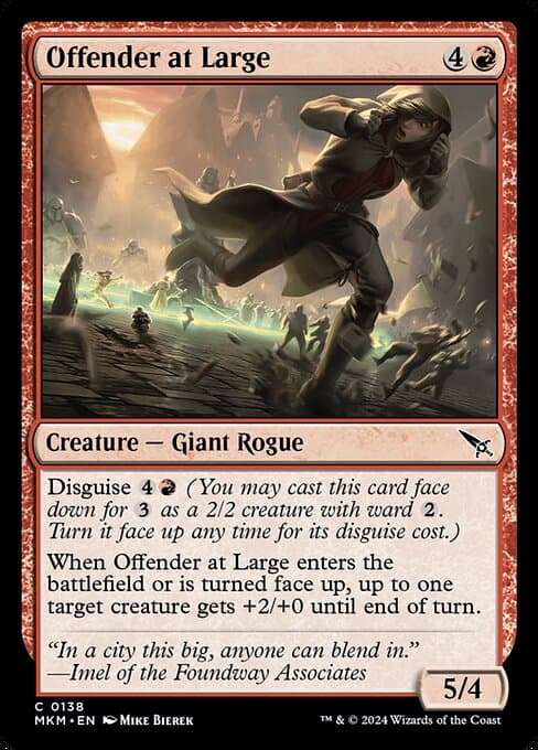 Offender at Large 2024 Magic: The Gathering Murders at Karlov Manor
