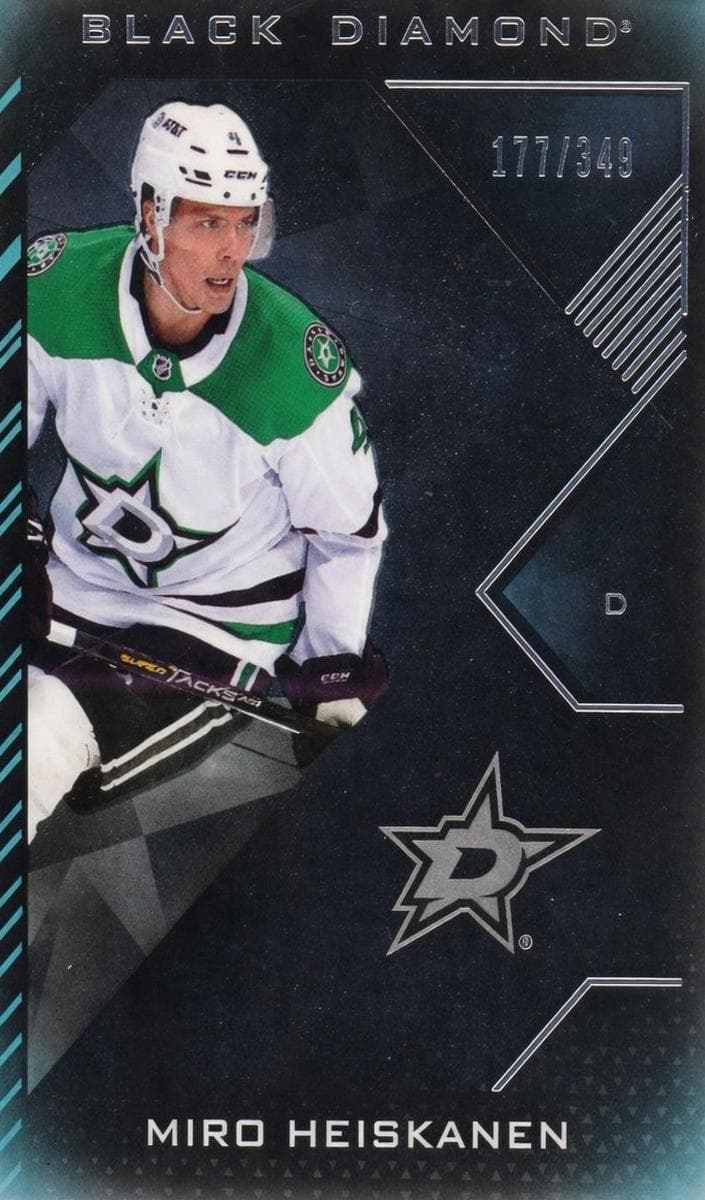 Miro Heiskanen 2021 upper-deck Upper Deck Black Diamond