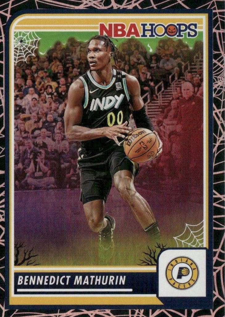 Bennedict Mathurin 2023 panini Hoops Haunted Hoops