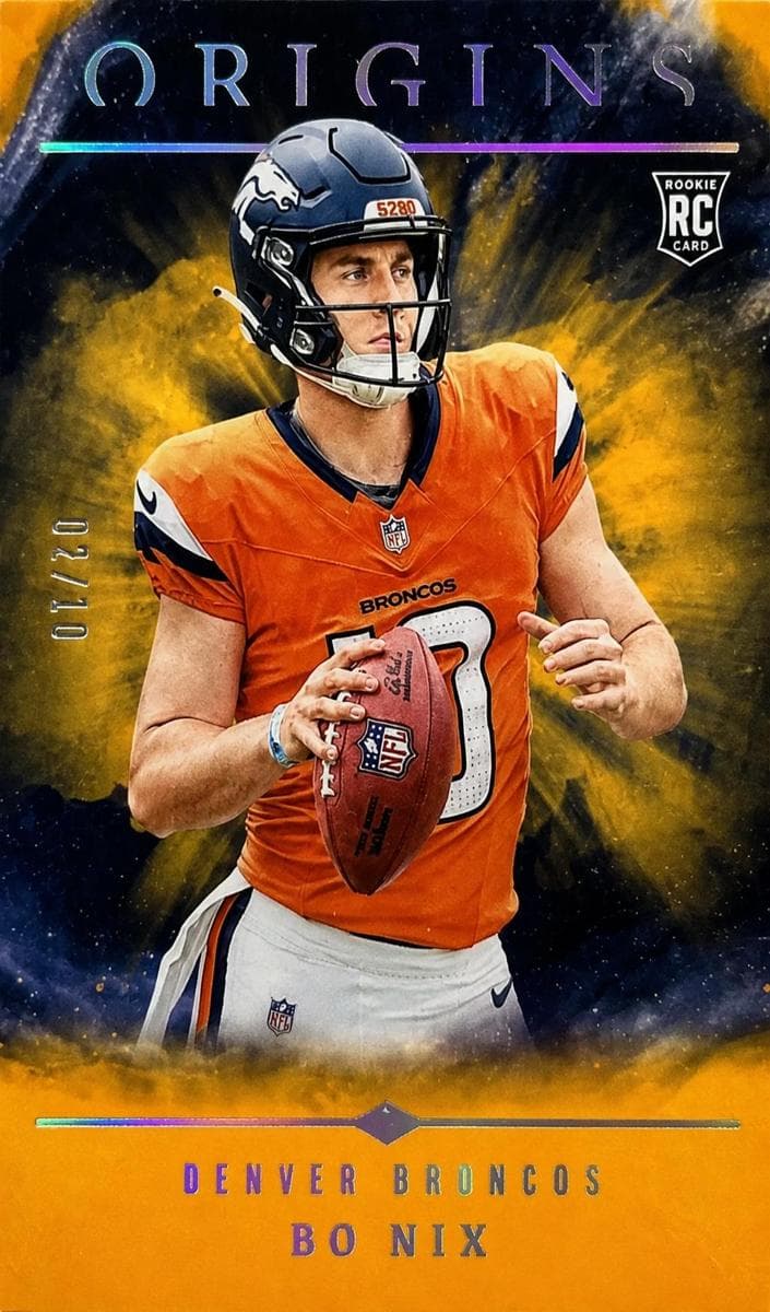 Bo Nix 2024 panini