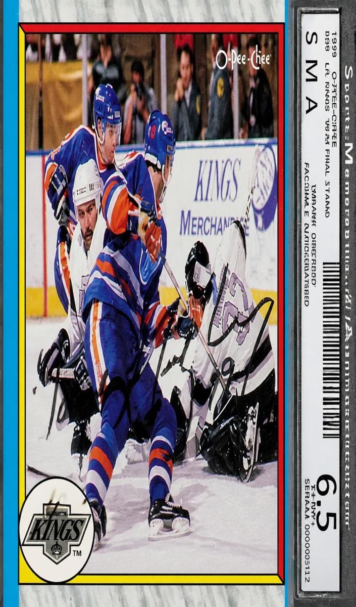 Los Angeles Kings 1989 topps O-Pee-Chee
