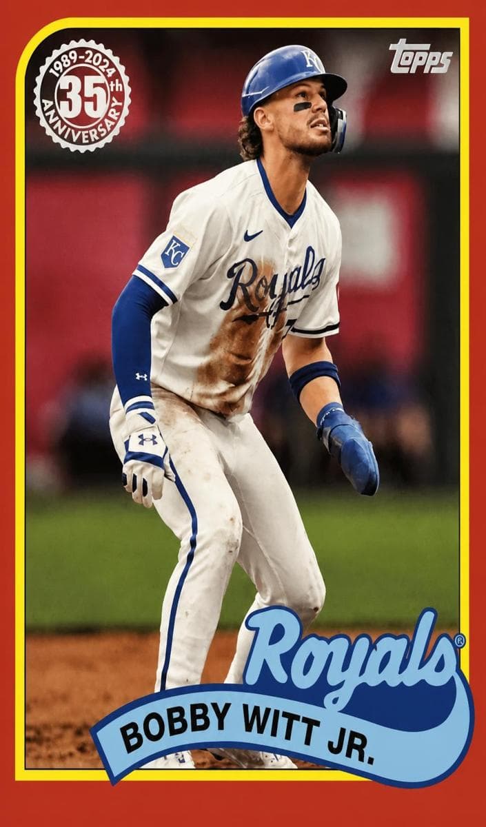Bobby Witt Jr. 2024 topps Topps Update