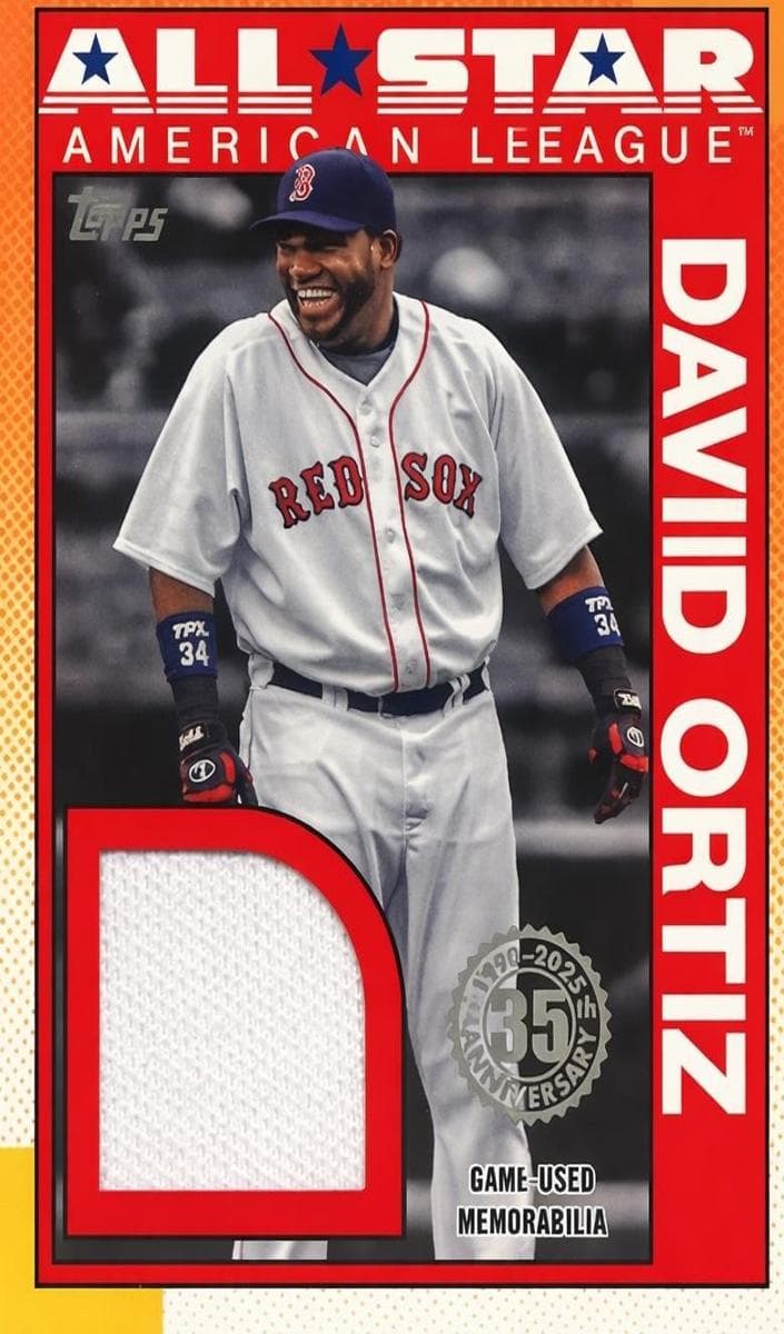 David Ortiz 2025 topps Topps
