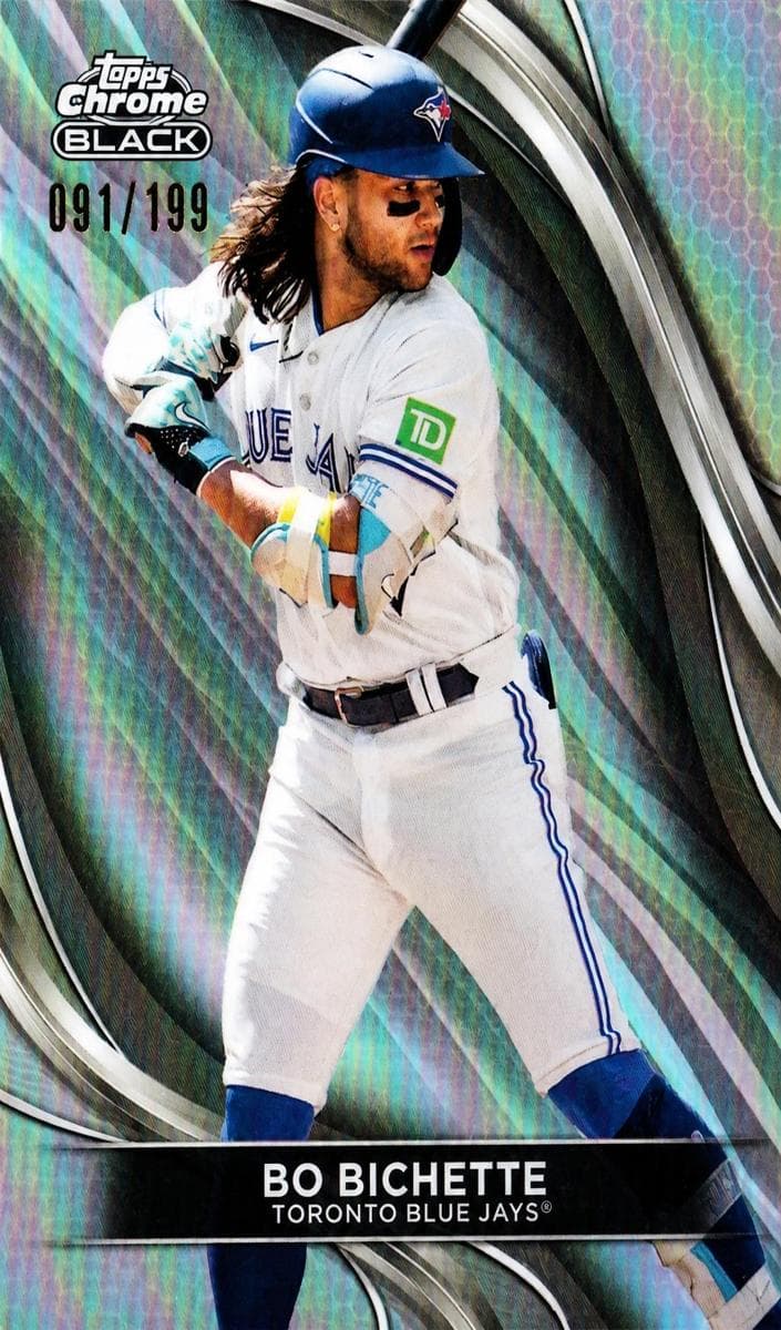 Bo Bichette 2024 topps Topps Chrome Black