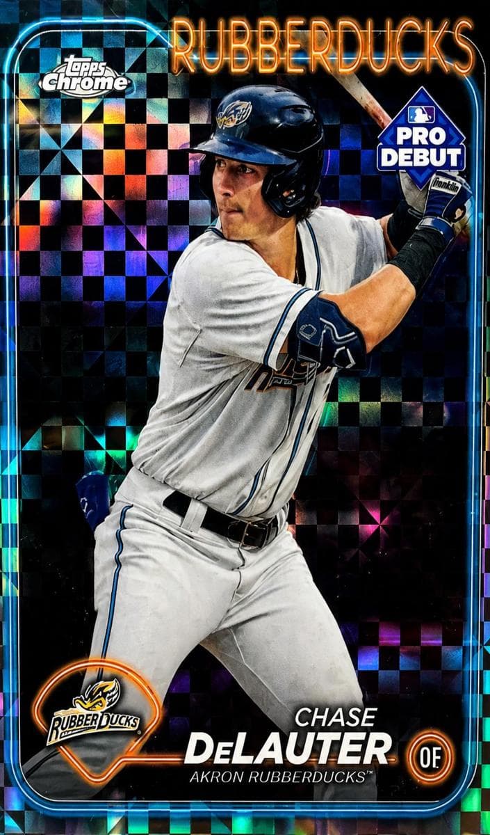 Chase DeLauter 2024 topps Topps Pro Debut