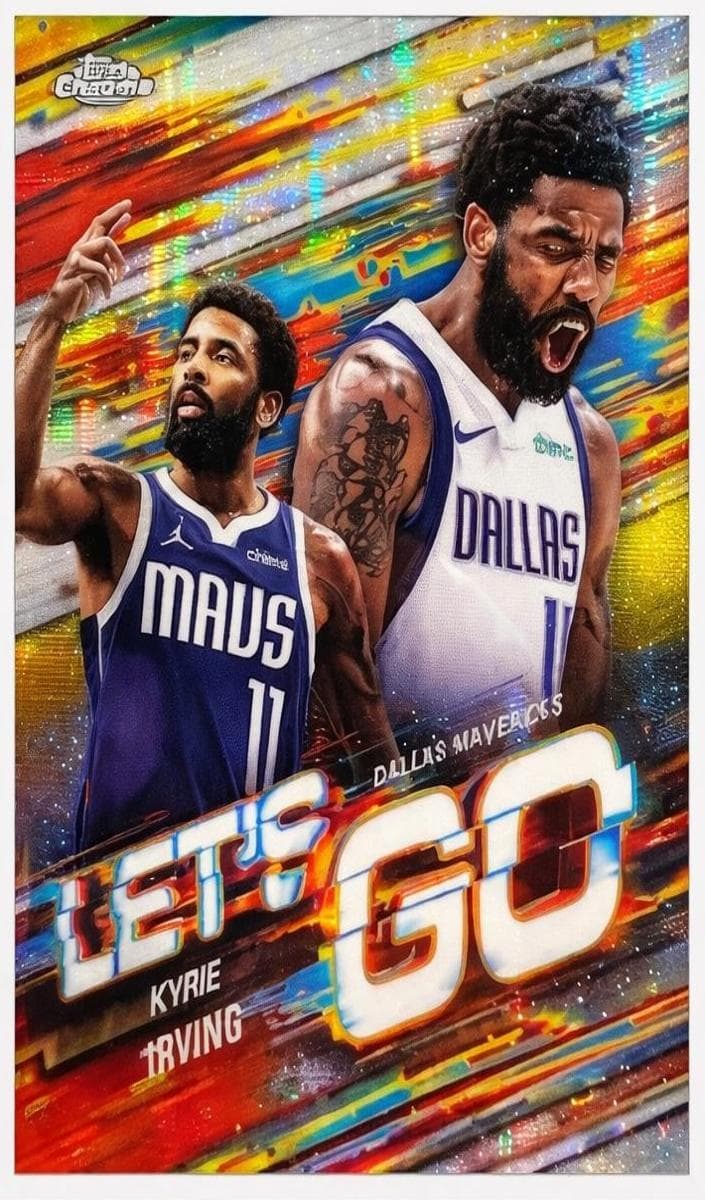 Kyrie Irving 2025 topps Topps Chrome