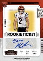 Evan McPherson trading card
