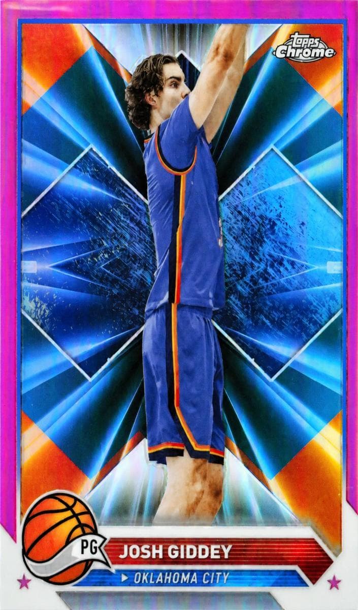 Josh Giddey 2023 topps Topps Chrome
