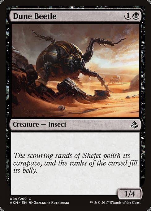 Dune Beetle 2017 Magic: The Gathering Amonkhet