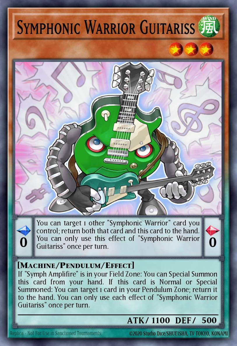 Symphonic Warrior Guitariss #DIFO-EN020