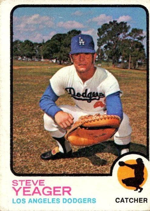 Steve Yeager 1973 topps Topps