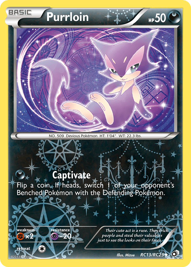 Purrloin 2013 Pokemon Legendary Treasures
