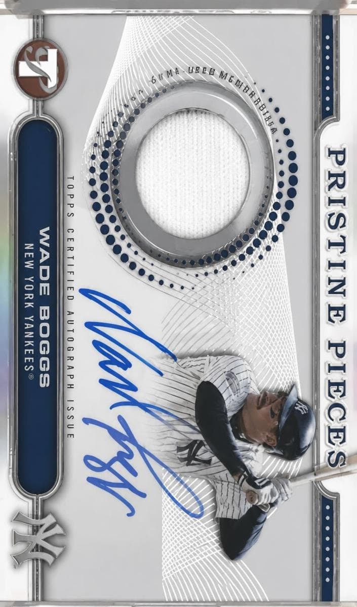 Wade Boggs 2024 topps Topps Pristine