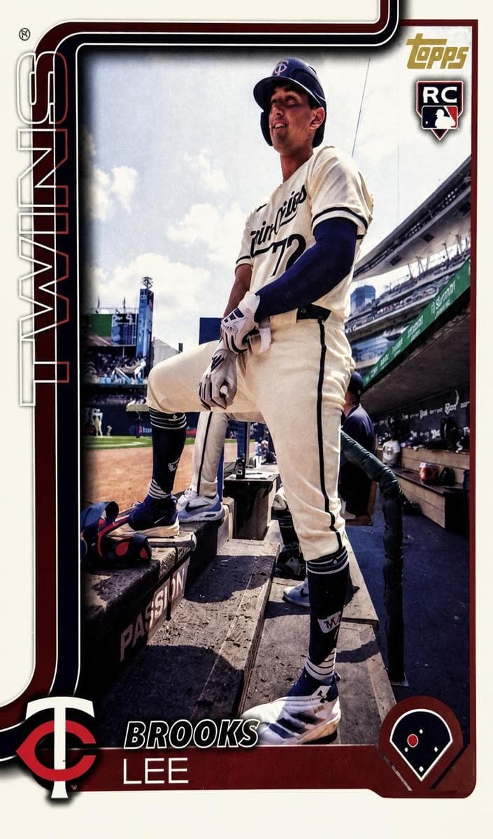 Brooks Lee 2025 topps Topps Update