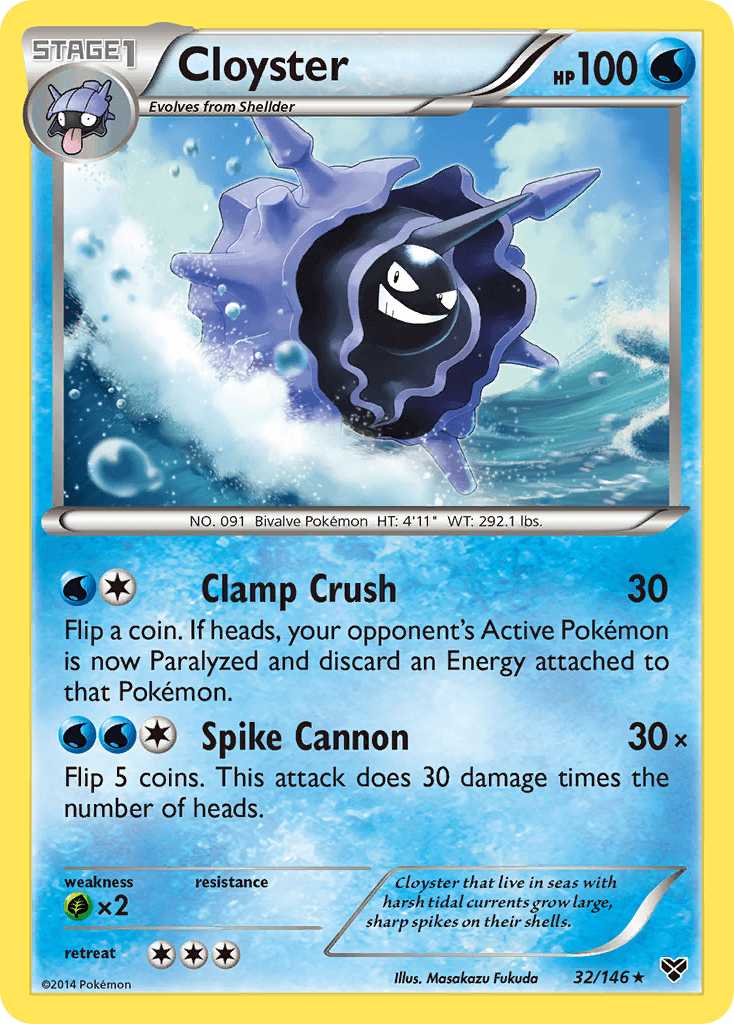 Cloyster 2014 Pokemon
